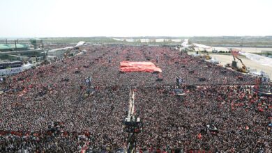 At least 1.7M people attend mass Istanbul rally: Turkish Prez