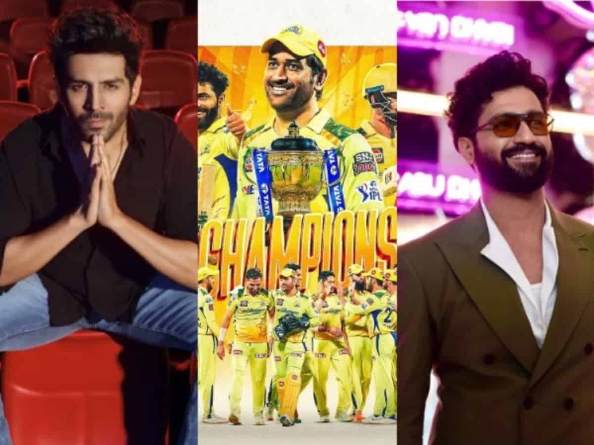 Kartik Aaryan to Vicky Kaushal, Bollywood celebs congratulate CSK for 5th IPL title win