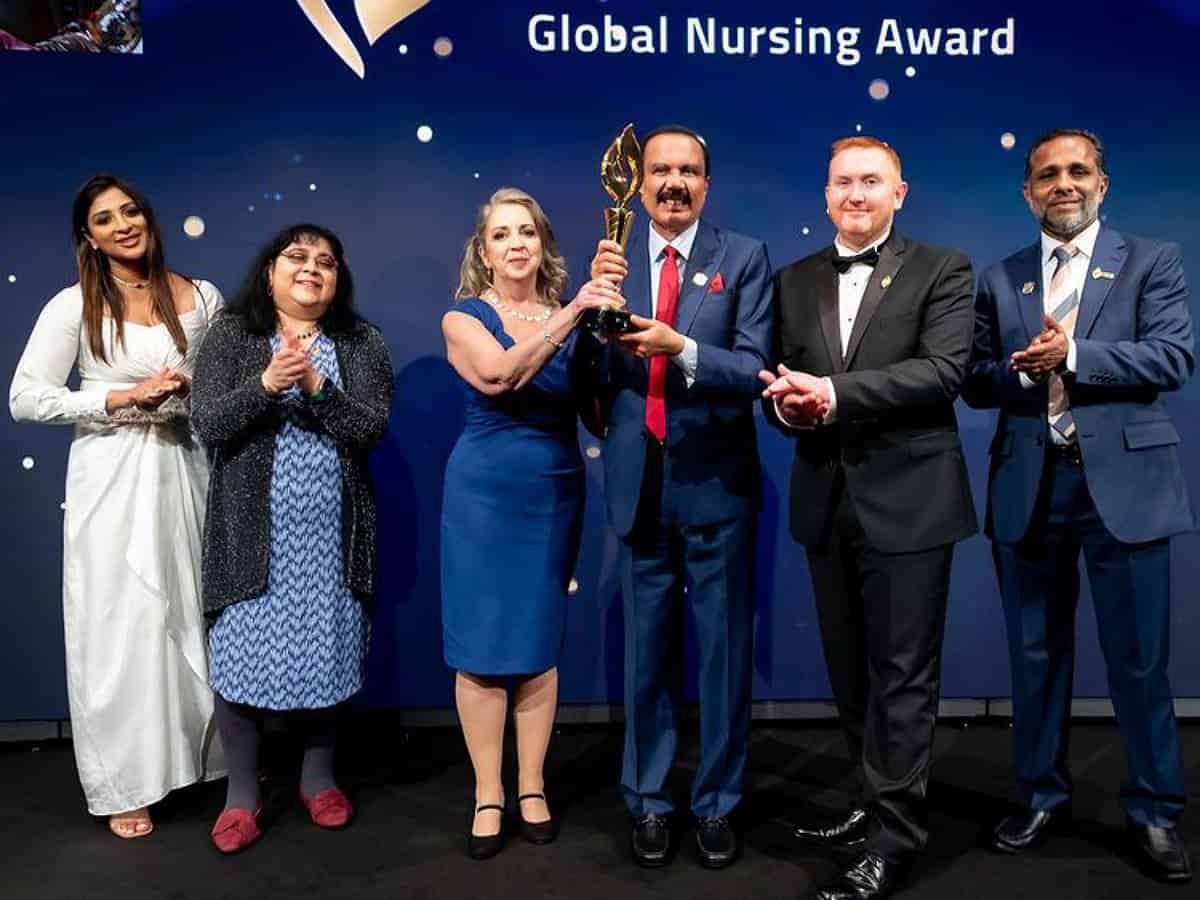 UK's nurse wins Aster Guardians Global Nursing Award 2023