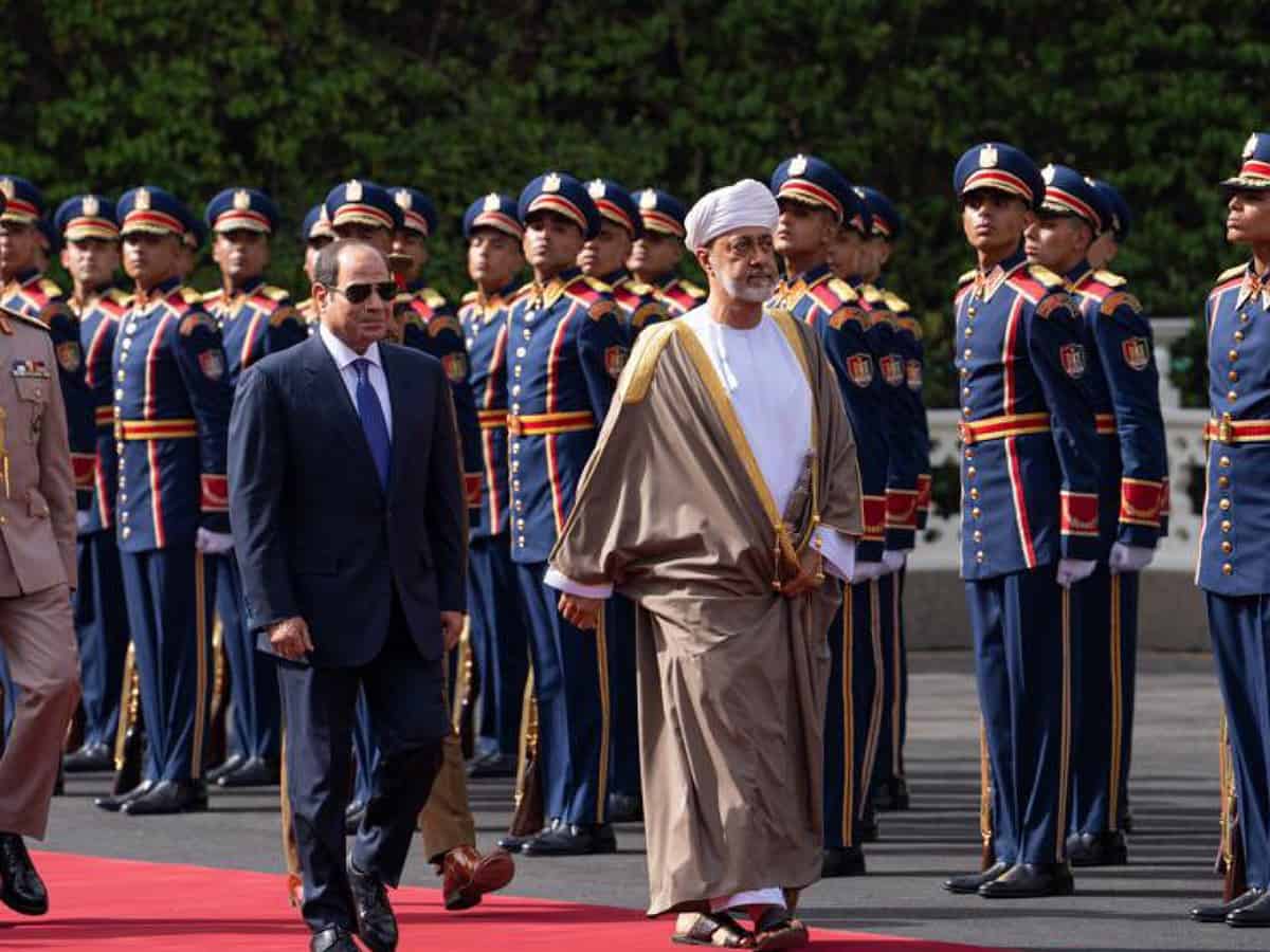 Egyptian Prez, Omani Sultan meet on bilateral, regional issues