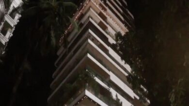Parineeti Chopra's residence decked up with decorative lights ahead of engagement with Raghav Chadha