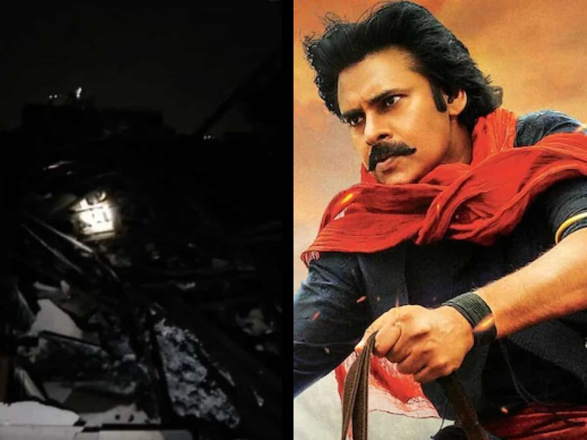 Fire breaks out at Pawan Kalyan's movie sets in Hyderabad