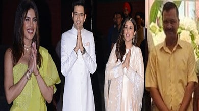 Ragneeti: Chidambaram to Kejriwal, an eclectic turnout at Raghav-Parineeti's engagement (Ld)