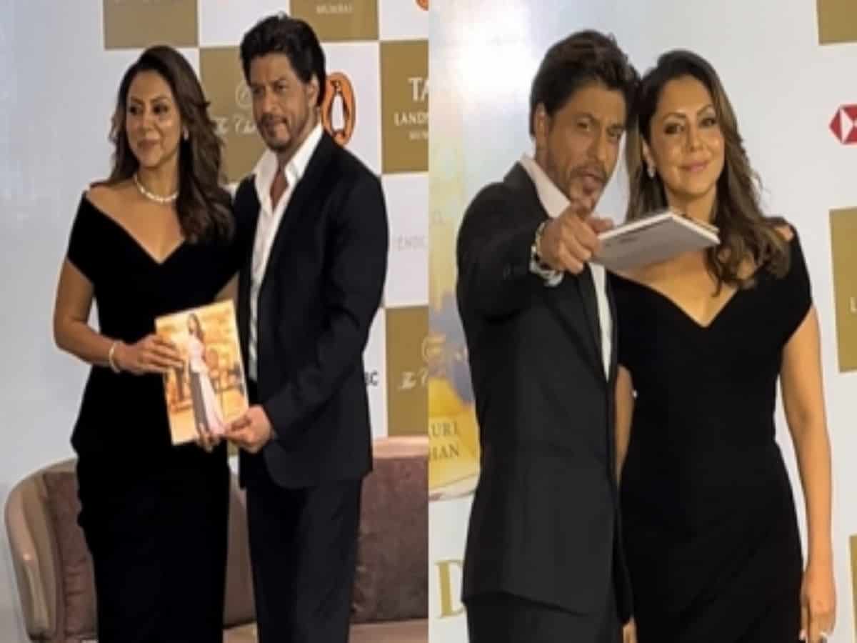 SRK jokes that Gauri Khan is busy designing the world except his room