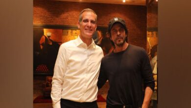"Is it time for my Bollywood debut?" US Envoy Eric Garcetti meets Shah Rukh Khan