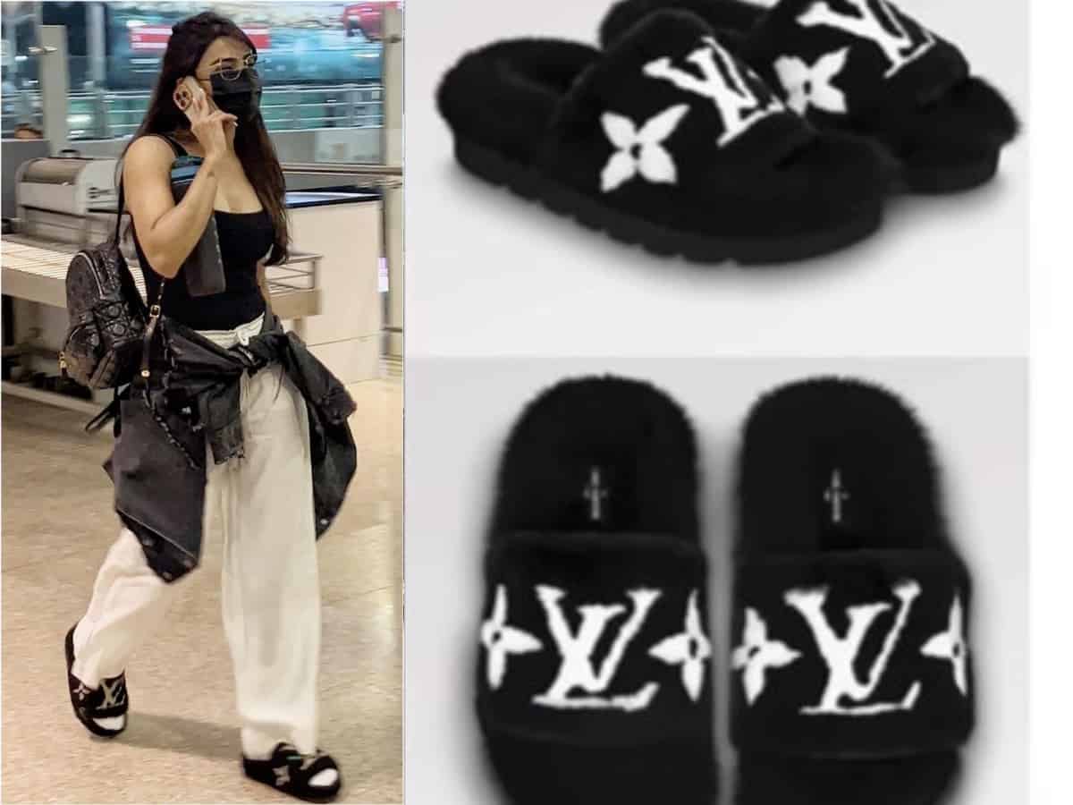 Samantha's Rs 2.5L 'chappal' turn heads at Hyderabad airport