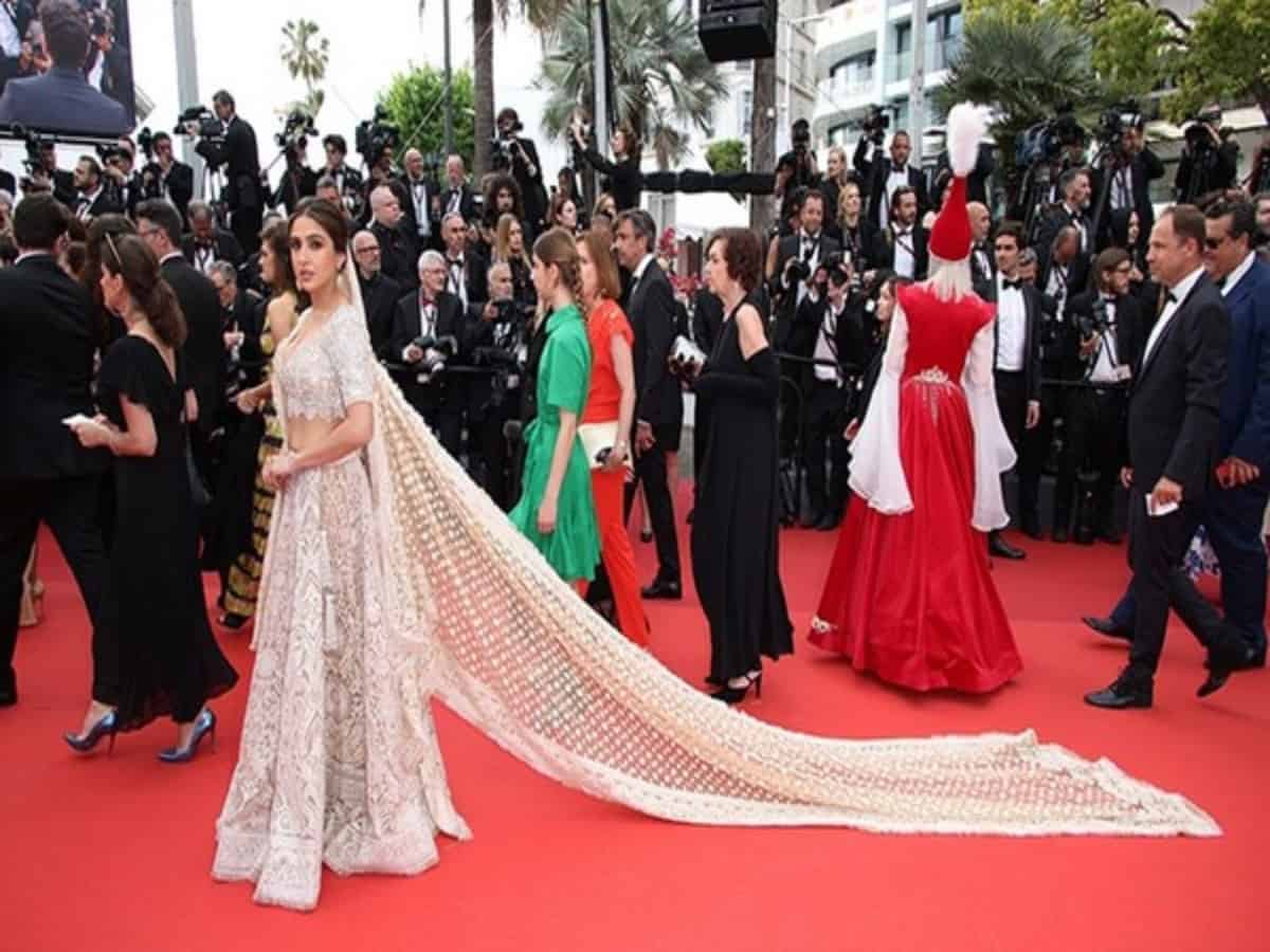 Sara Ali Khan brings 'Desi Glam' energy on her debut Cannes red carpet, says 