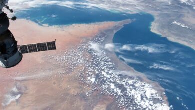 UAE astronaut shares image of UAE, Oman from 400 km above earth