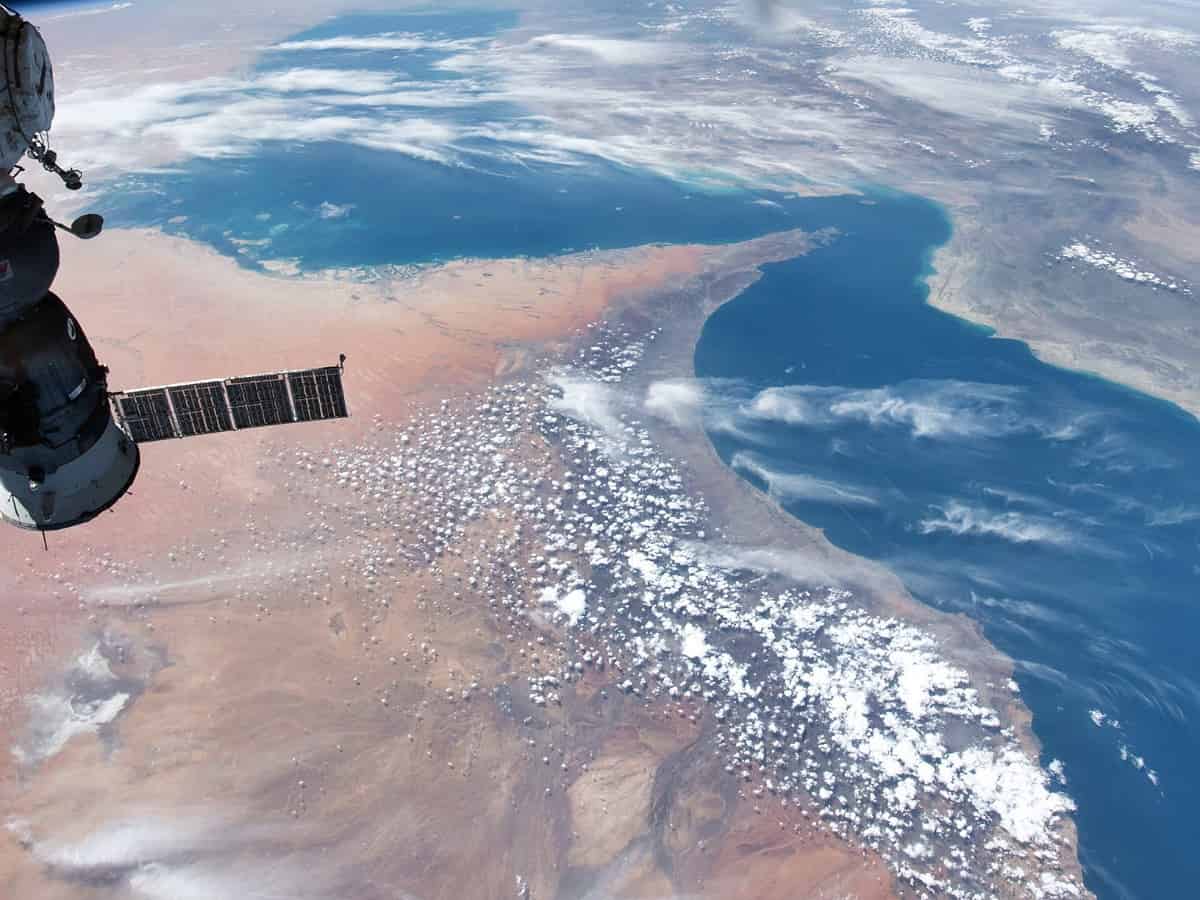 UAE astronaut shares image of UAE, Oman from 400 km above earth