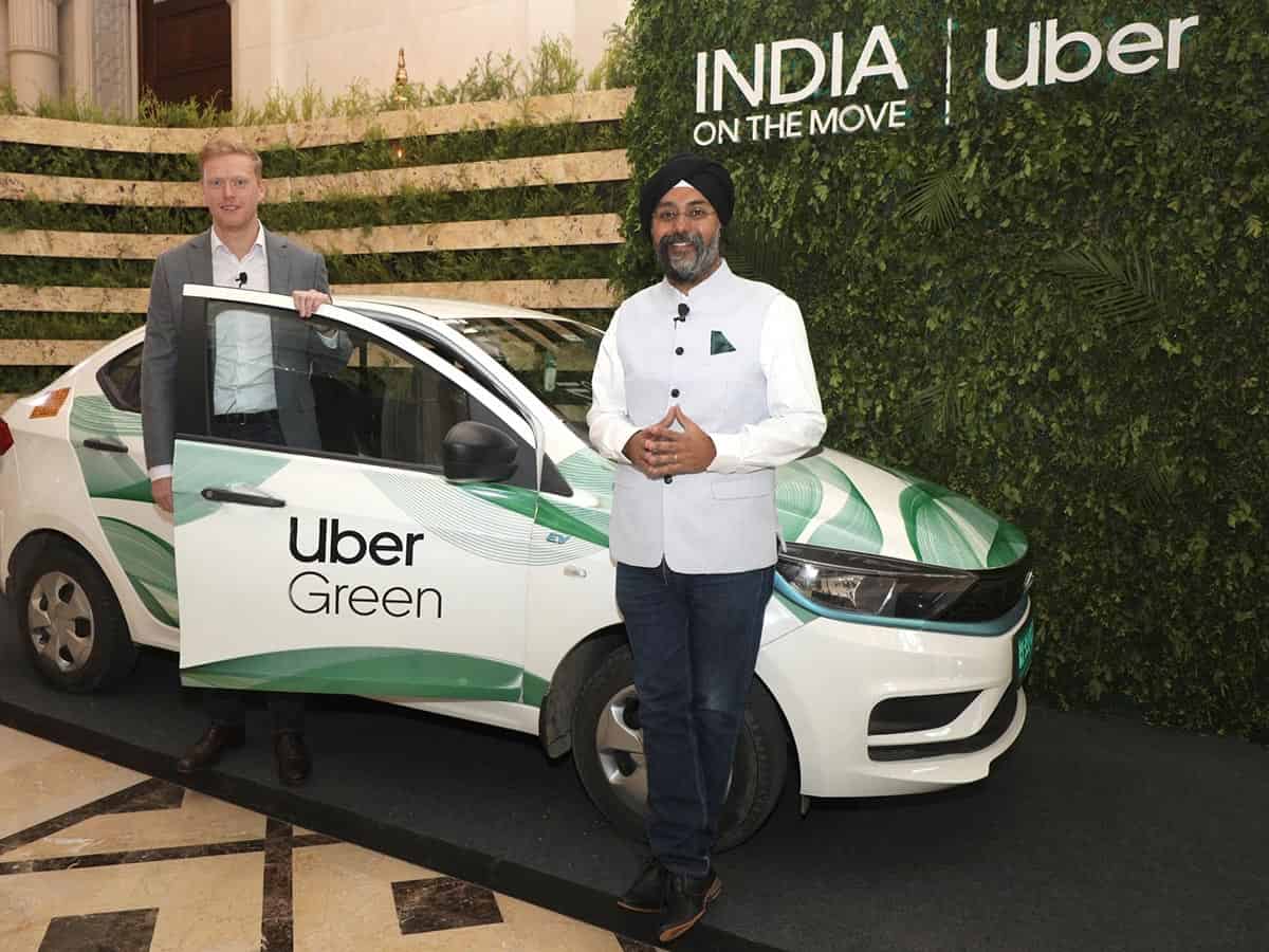 All-electric Uber Green service arrives in India as firm inks EV partnerships