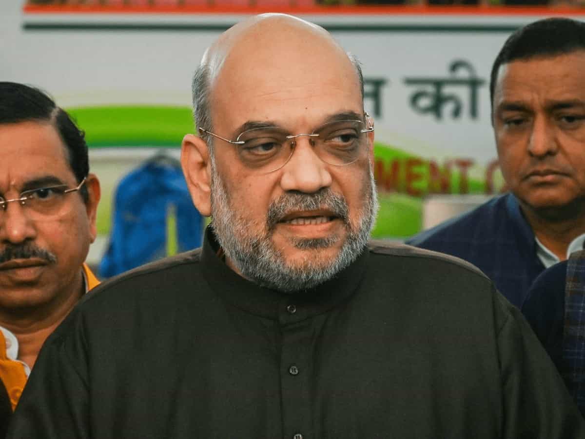 Amit Shah holds massive roadshow in Karnataka, says we ended 4 per cent Muslim quota