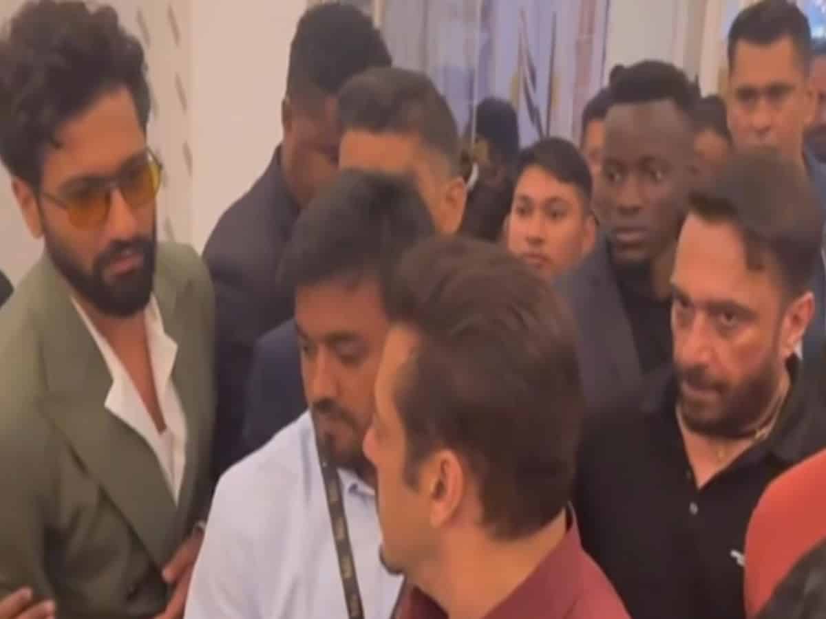 Video of Salman Khan's security pushing Vicky Kaushal at IIFA 2023 goes viral