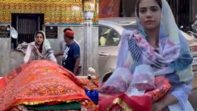 Anjum Fakih visits dargah ahead of Khatron Ke Khiladi 13 -Watch