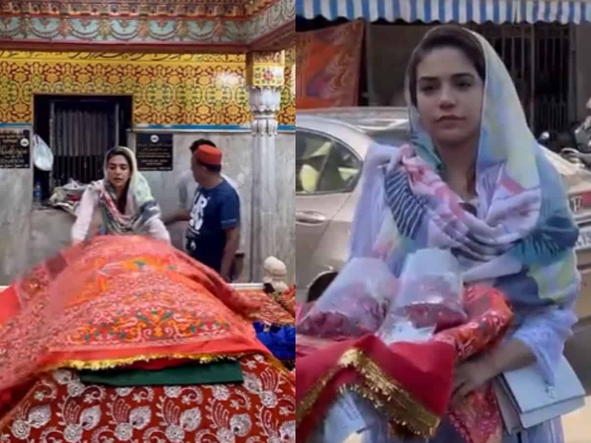 Anjum Fakih visits dargah ahead of Khatron Ke Khiladi 13 -Watch