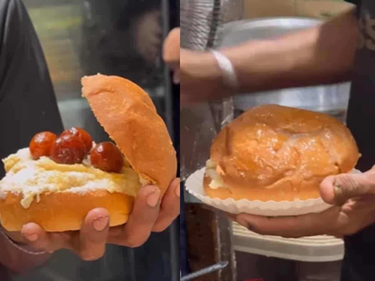 Hyderabad's latest dessert craze: 'Malai Khowa Gulab Jamun Bun'