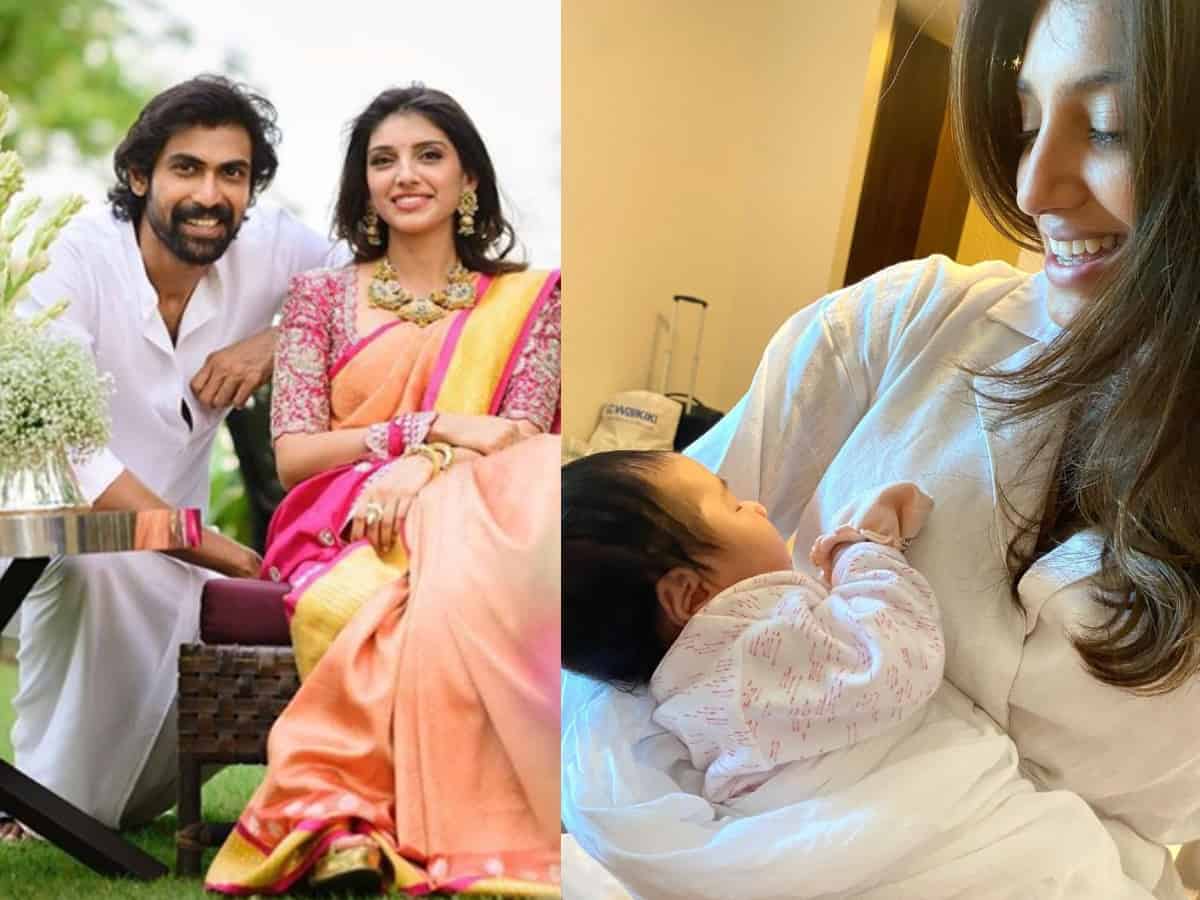 Miheeka Daggubati's pic with newborn goes viral