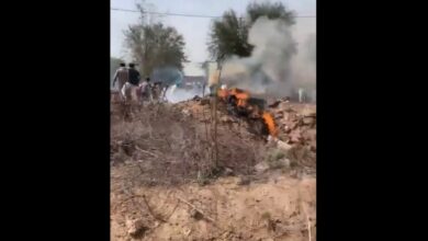IAF fighter aircraft crashes into home in Rajasthan