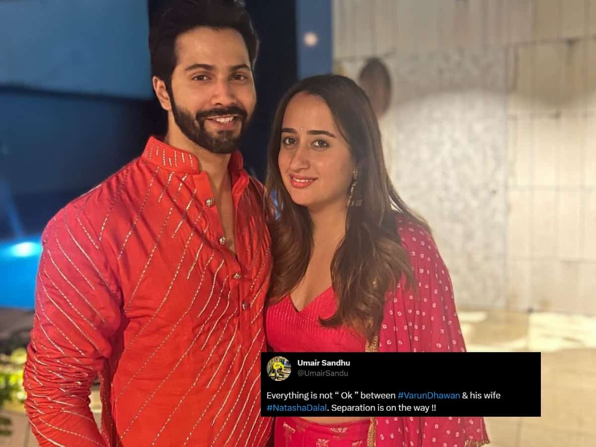 Trouble in Varun Dhawan, Natasha's marriage? Critic's tweet irks fans