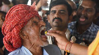 Fish prasadam back after three years