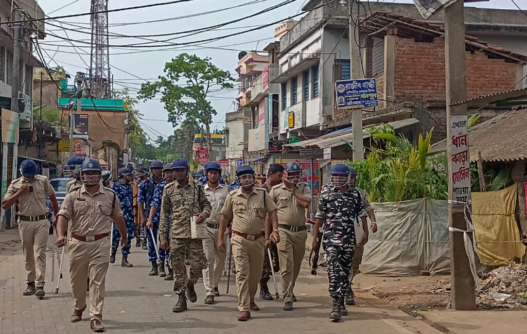ISF and TMC clash in West Bengal