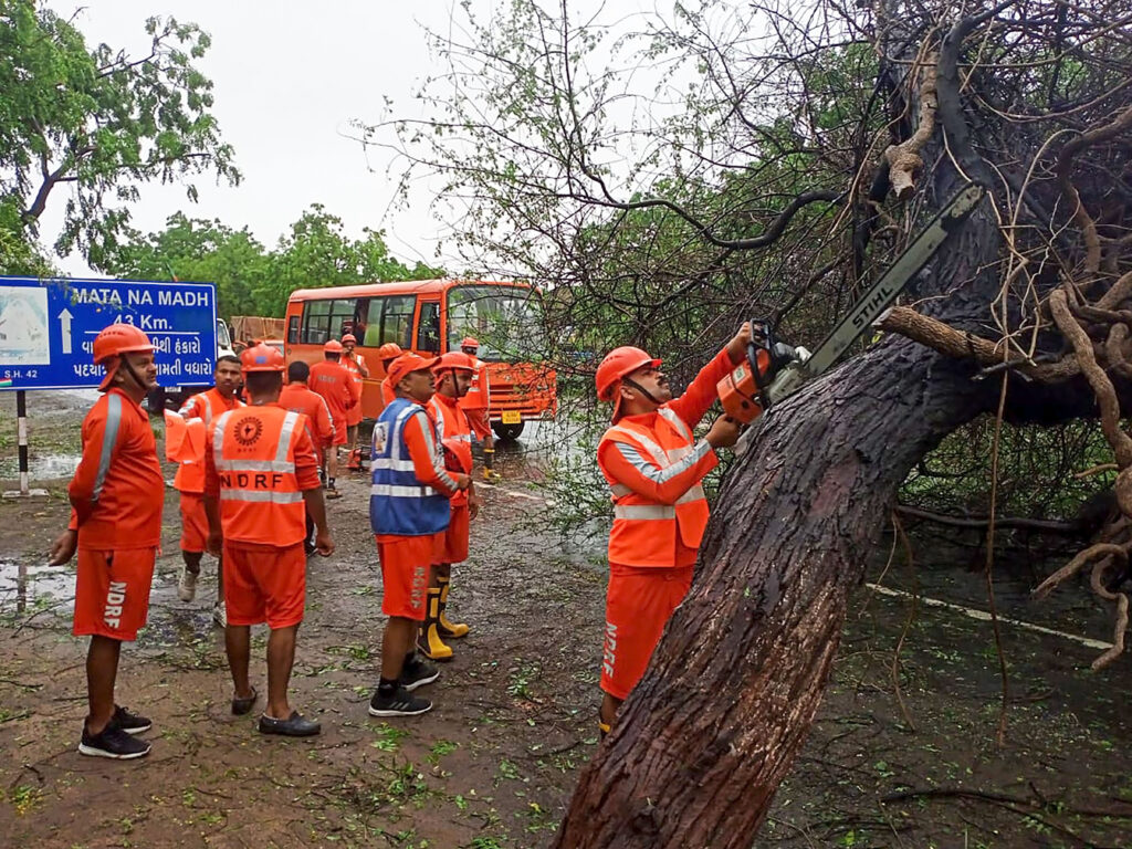 Cyclone Biparjoy impact in Gujarat