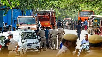 Demolition drive at Priyanka Gandhi Camp