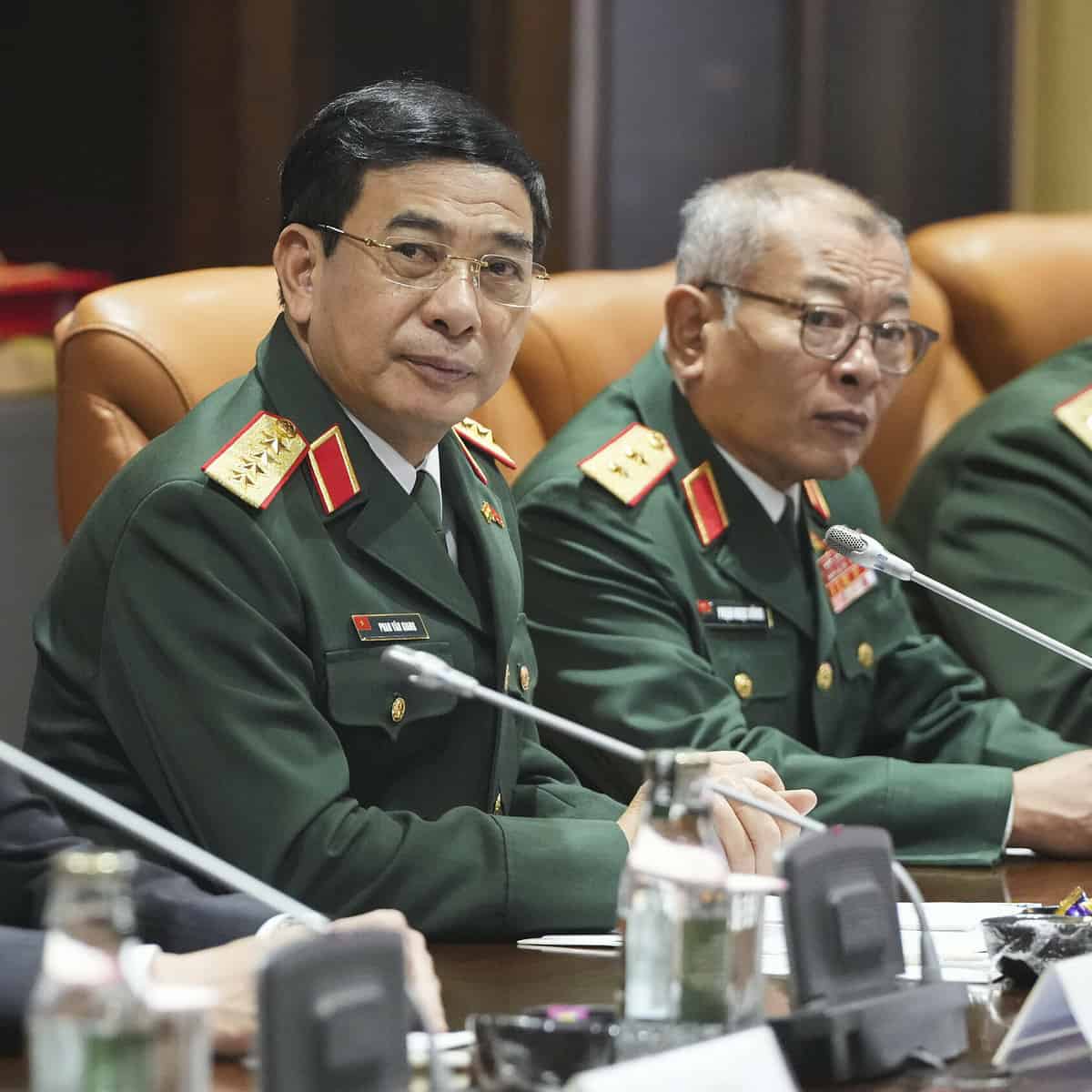 Defence Minister of Vietnam in Delhi