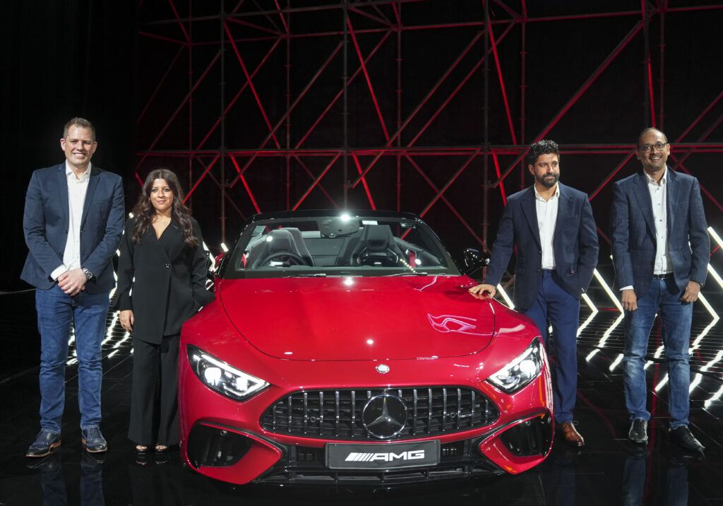 Mercedes-AMG SL 55 launch in Mumbai