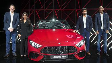 Mercedes-AMG SL 55 launch in Mumbai