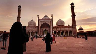 Jama Masjid on Eid al-Adha eve