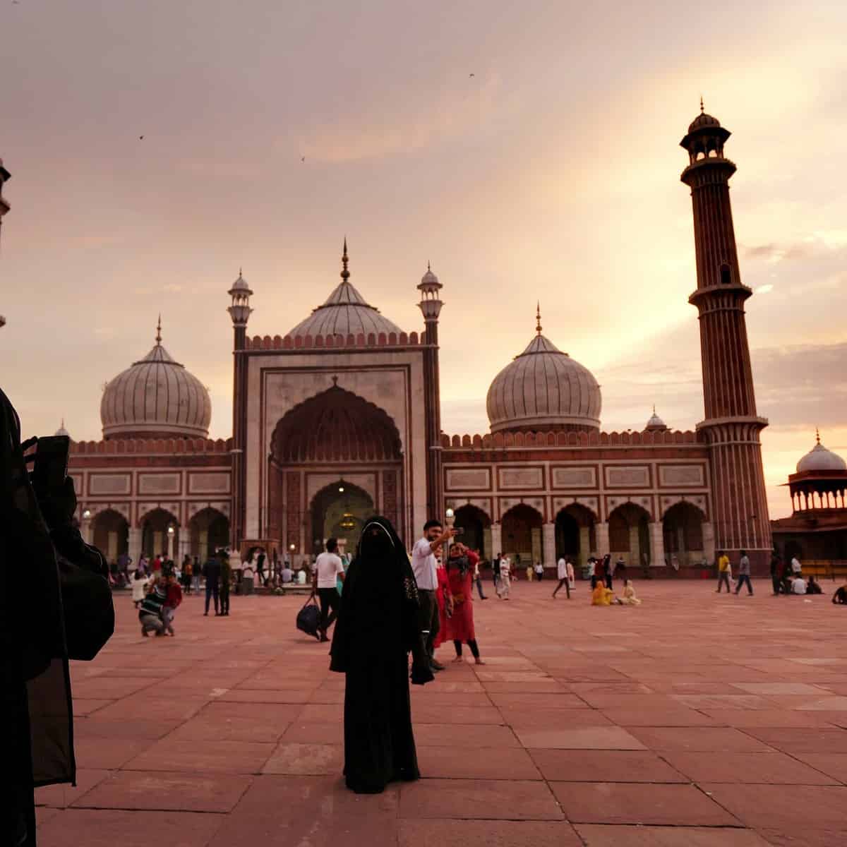 Jama Masjid on Eid al-Adha eve