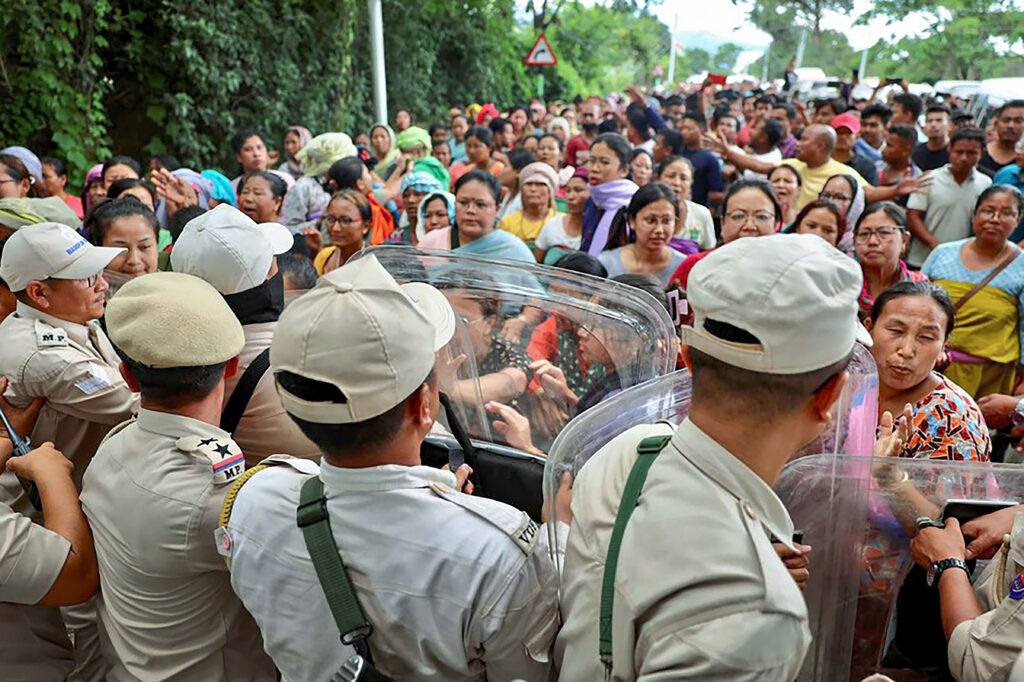 Rahul Gandhi in Manipur