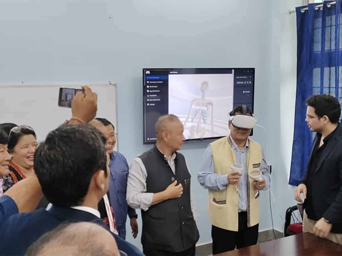 5G AI-driven technology adopted at Arunachal Nursing College