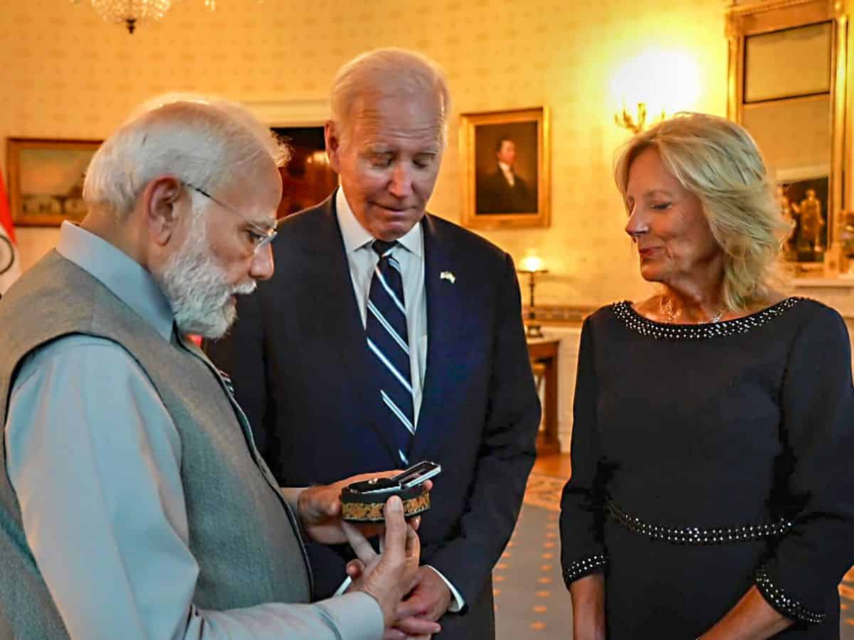 _7.5-carat lab-grown diamond, gifted by Prime Minister Narendra Modi to US First Lady Jill Biden.