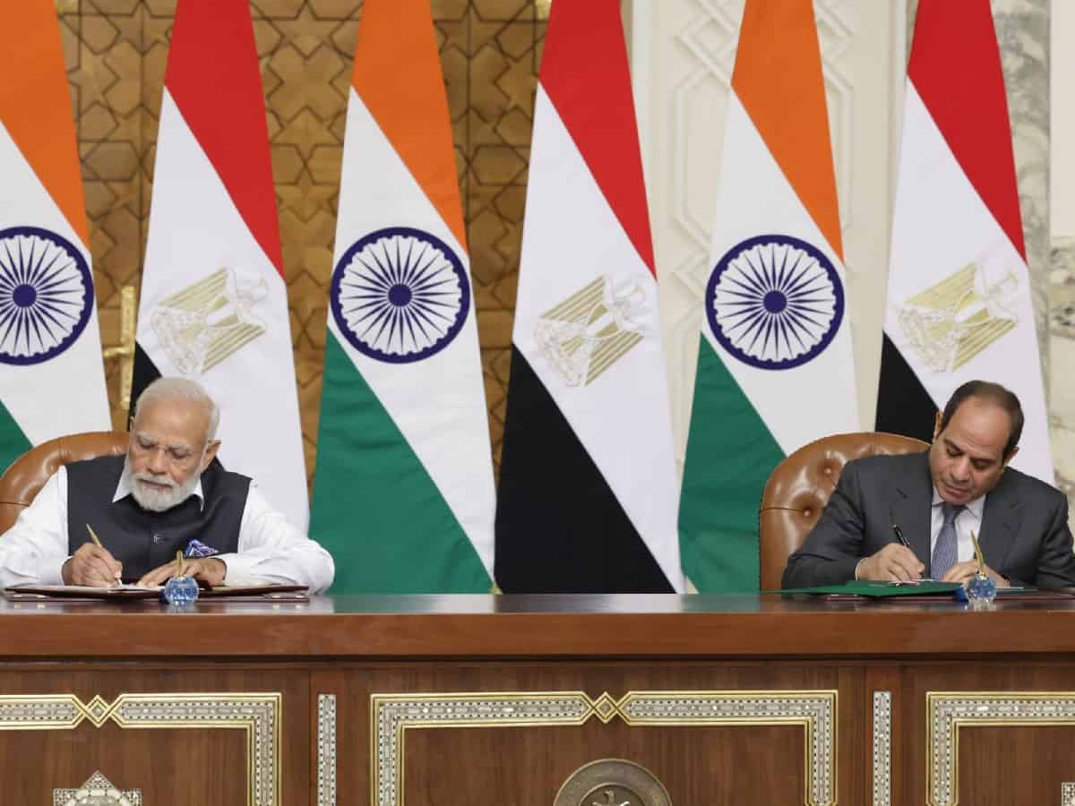 India, Egypt strengthen ties with Strategic Partnership Pact