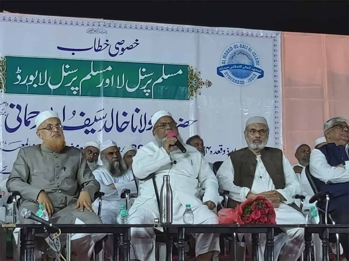 Places of Worship Act is first priority of Muslim Personal Law Board: Maulana Rahmani