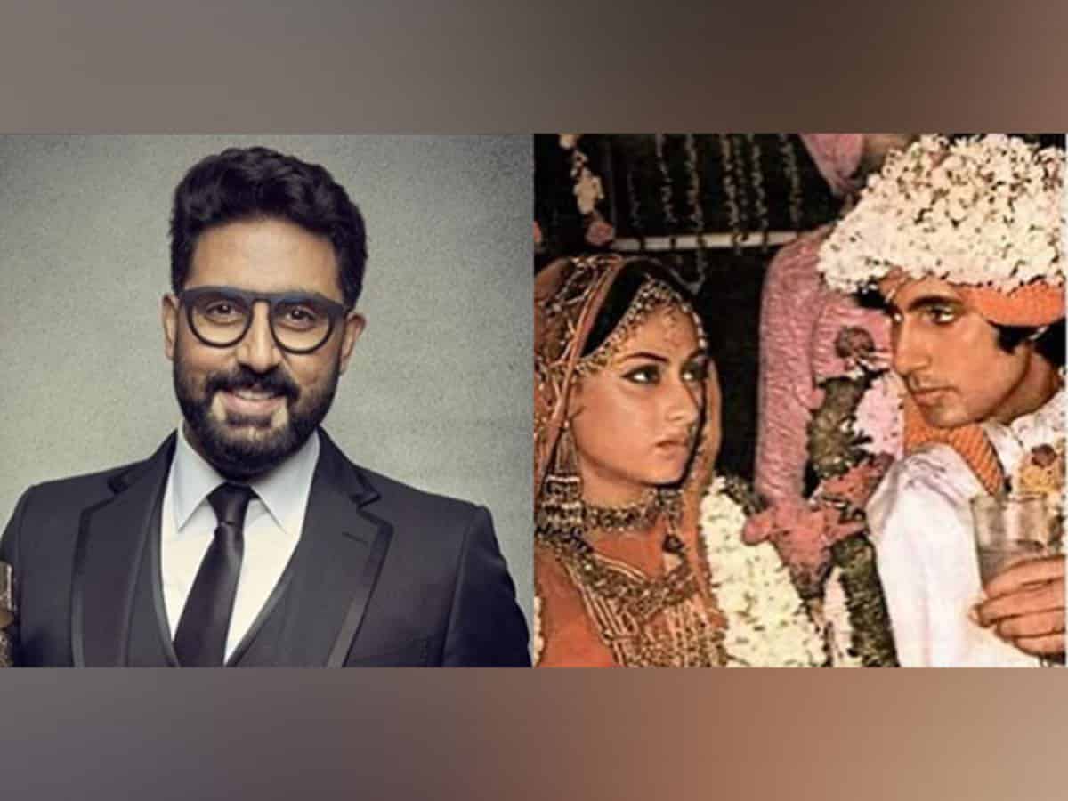 Abhishek Bachchan wishes his 'ma pa' on their 50th wedding anniversary