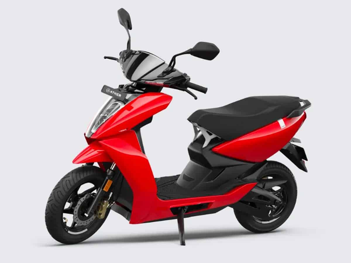 Ather announces new e-scooter '450S' with 3 kWh battery pack