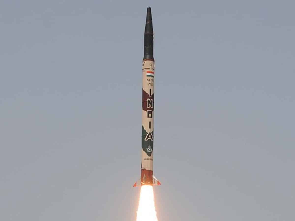 India takes up training launch of medium ballistic missile Agni-1