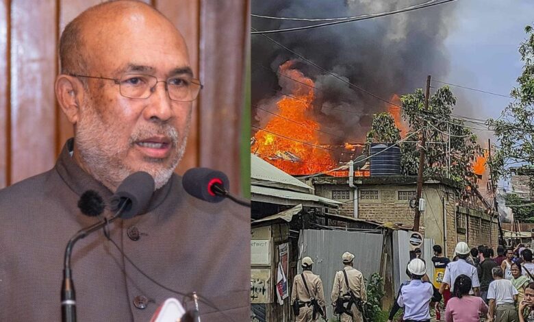 CM Biren SIngh and manipur situation