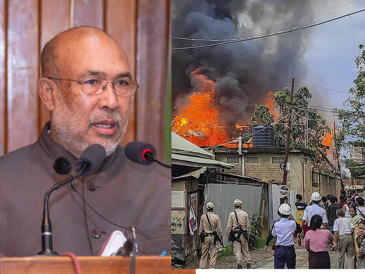 CM Biren SIngh and manipur situation