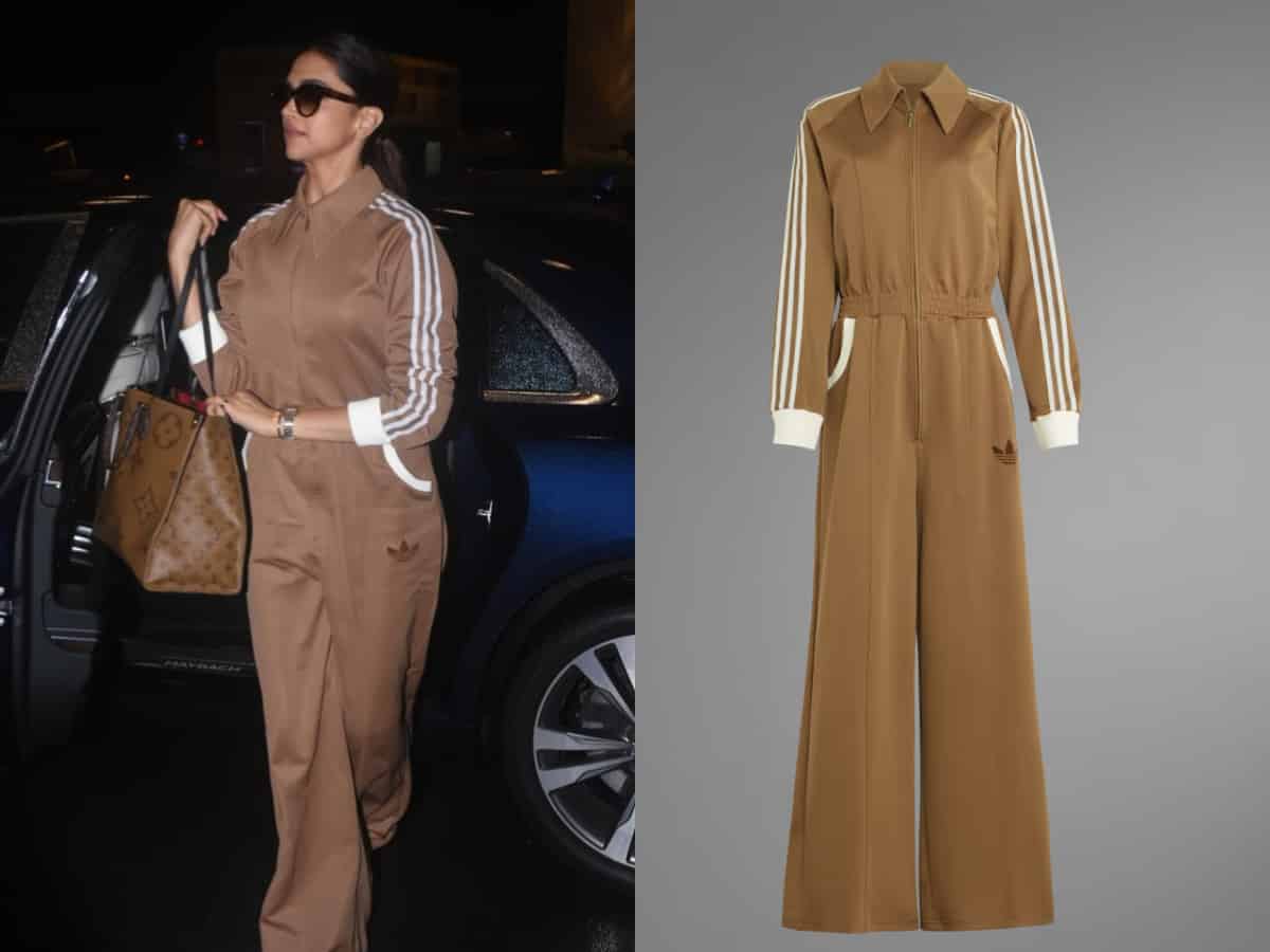 Deepika Padukone rocks stylish jumpsuit at Hyderabad Airport, its price is…