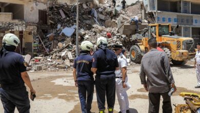 Child among four killed in Egyptian building collapse