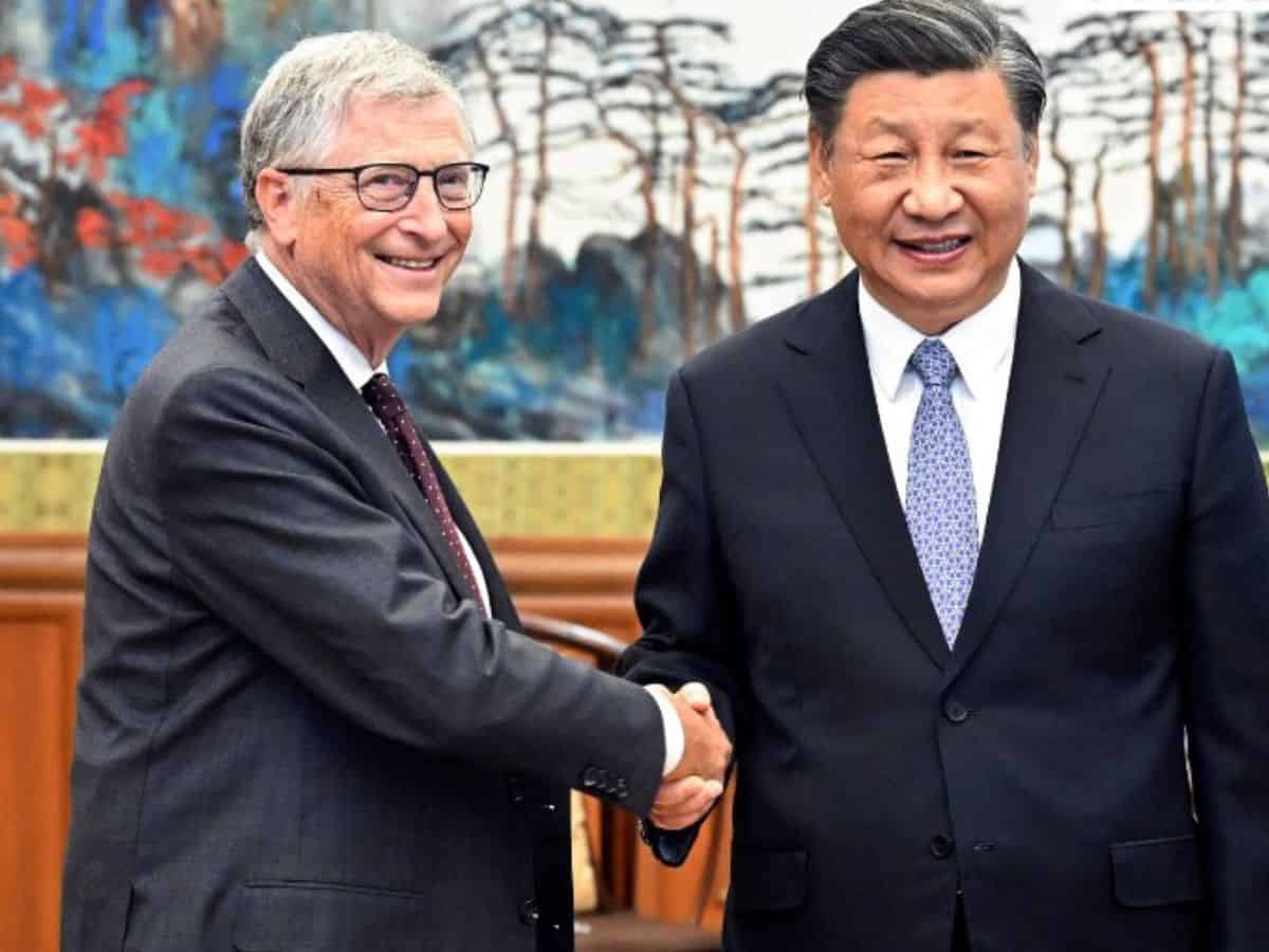 Xi meets Bill Gates, calls him 'American friend'