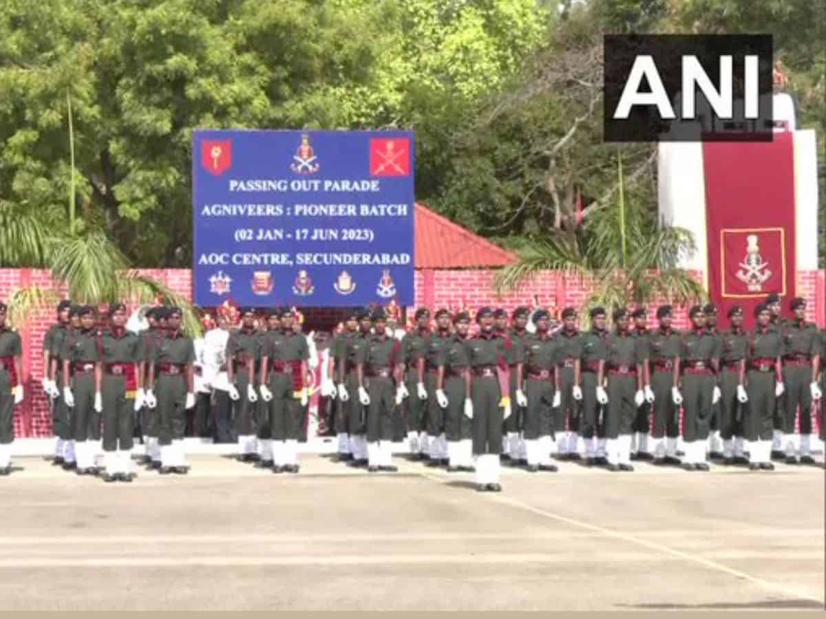 Hyderabad: 116 Agniveers in first batch graduate from AOC Centre