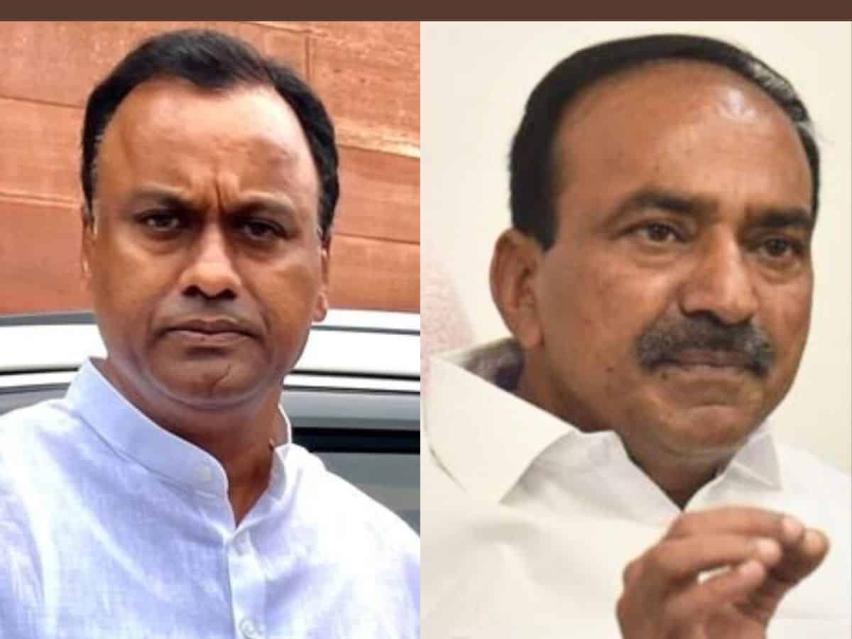 Telangana BJP's internal rift: Komatireddy, Eatala likely to quit party