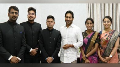 IAS probationers calls on Andhra CM Jagan Reddy