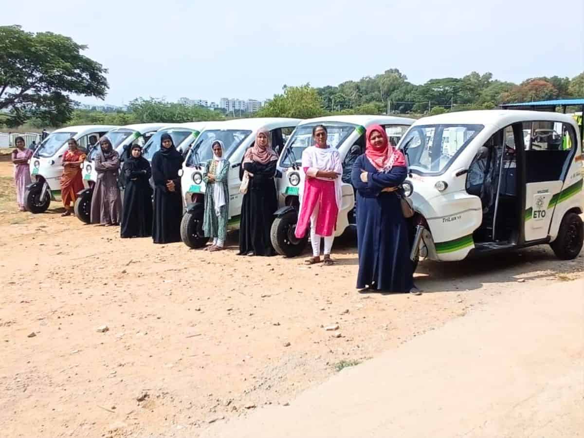 19 women driving e-autos in Hyderabad