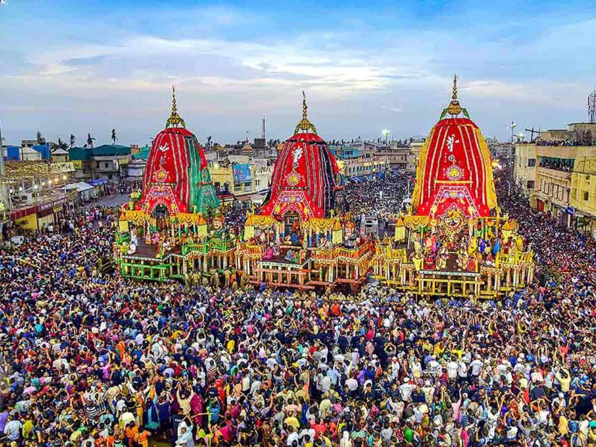 Thousands of devotees arrive in Puri for Lord Jagannath's 'Rath Yatra'