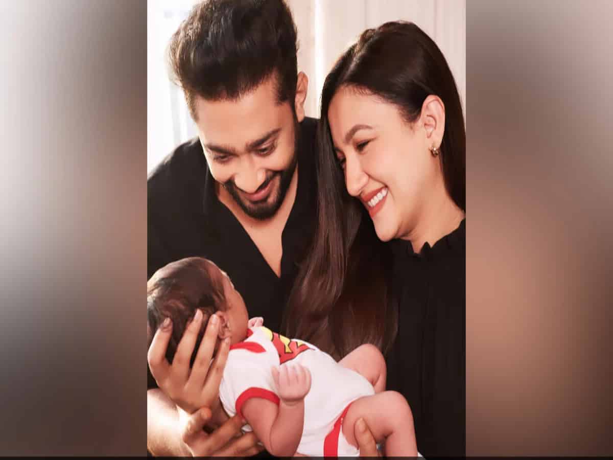 Gauahar Khan's son Zehaan's first eid with 'Ammi & Abbu'